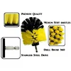 3Pcs Power Scrubber Drill Brush Attachment Set Electric Cleaning Scrub Brush Kit