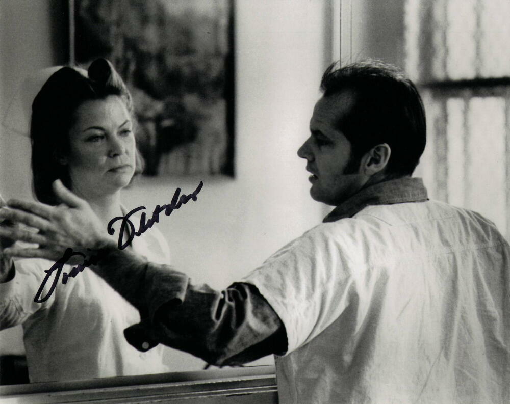 LOUISE FLETCHER SIGNED AUTOGRAPH 8X10 Photo Poster painting - ONE FLEW OVER THE CUCKOO'S NEST