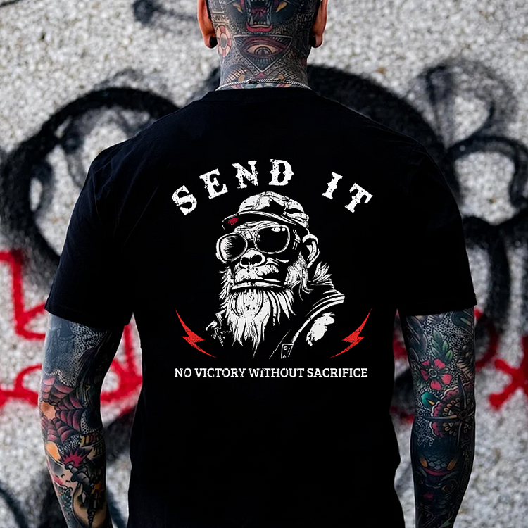 Send It No Victory Without SacrificeT-shirt