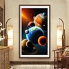 >SALE<5D DIY Full Round Drill Diamond Painting Cosmic Starry Sky for Home Decor