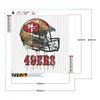 Diamond Painting -DIY Round Drill San Francisco 49ers(40*40 CM)