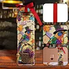 Wooden 5D DIY Diamond Art Label Liquor Bottle Cover for Wedding Birthday Holiday