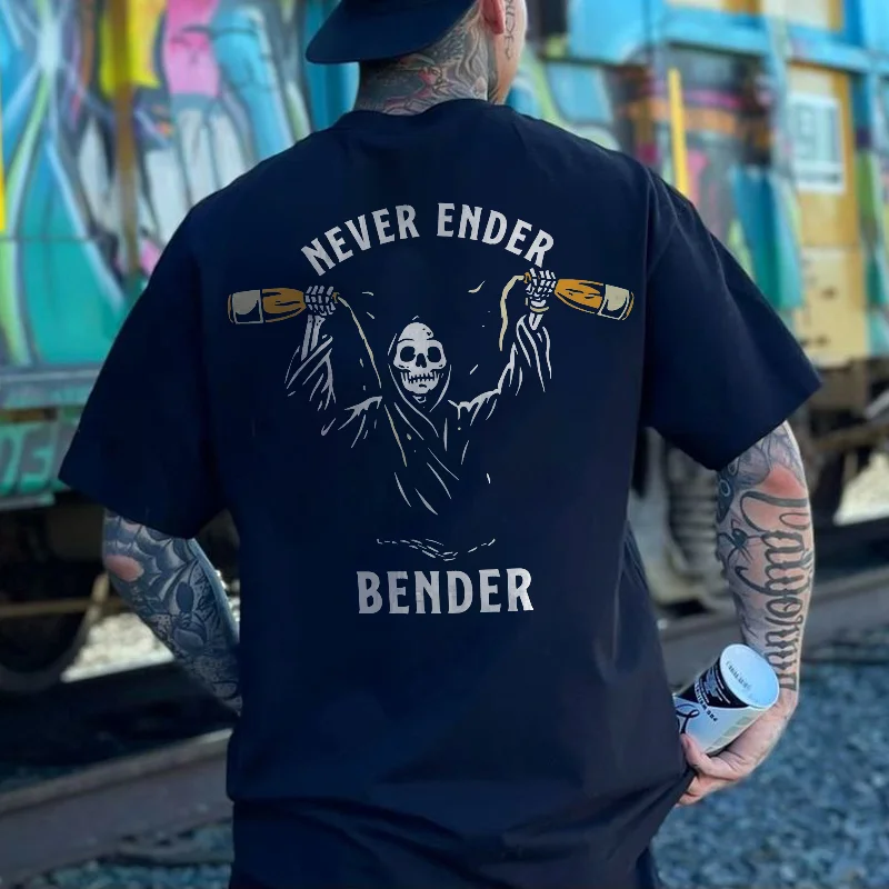 Never ender bender Men's T-shirt -  
