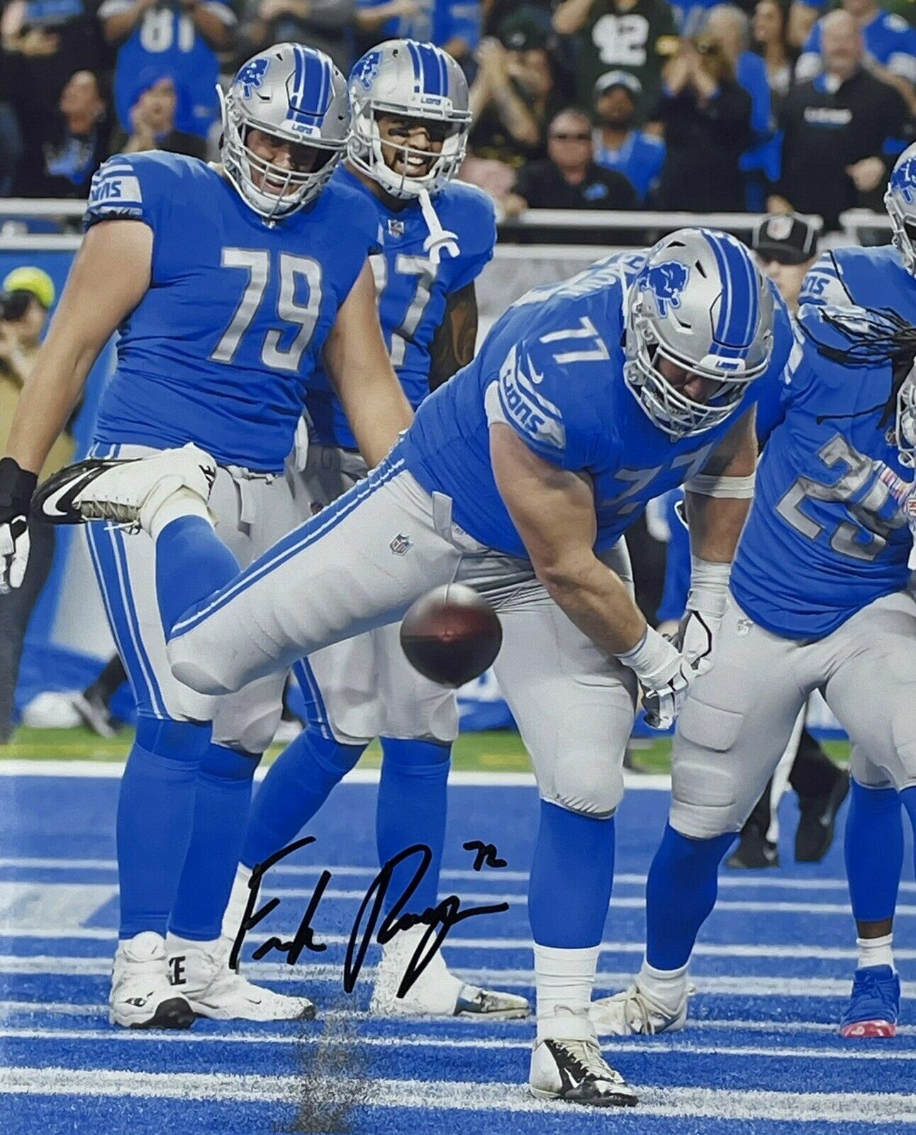 Frank Ragnow Autographed Signed 8x10 Photo Poster painting ( Lions ) REPRINT