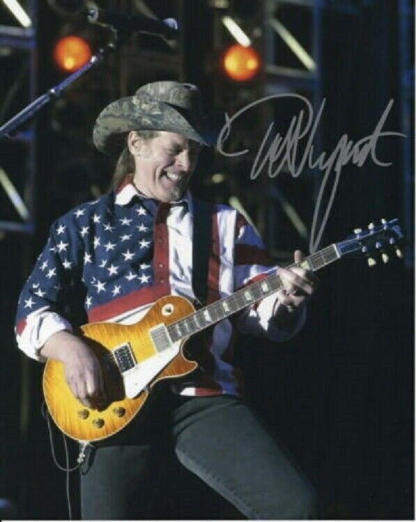 Ted Nugent Autographed Signed 8x10 Photo Poster painting REPRINT