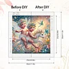 Diamond Painting-DIY Crystal Rhinestone Angel Baby