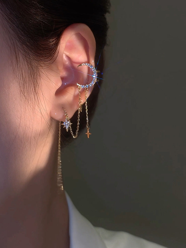 【Twilight Moon】Ear Cuff Earring