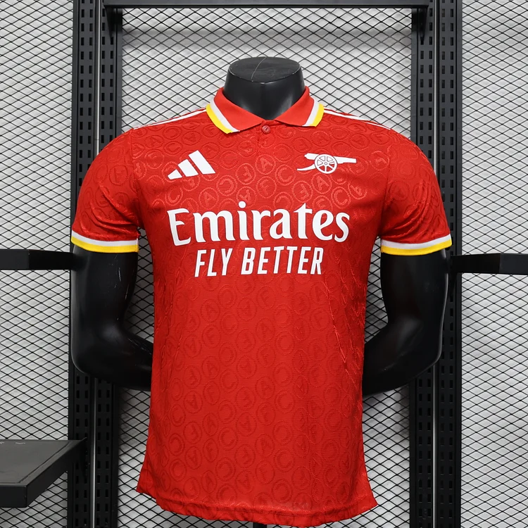2025-26 Arsenal Special Edition Red Jersey - Player Edition