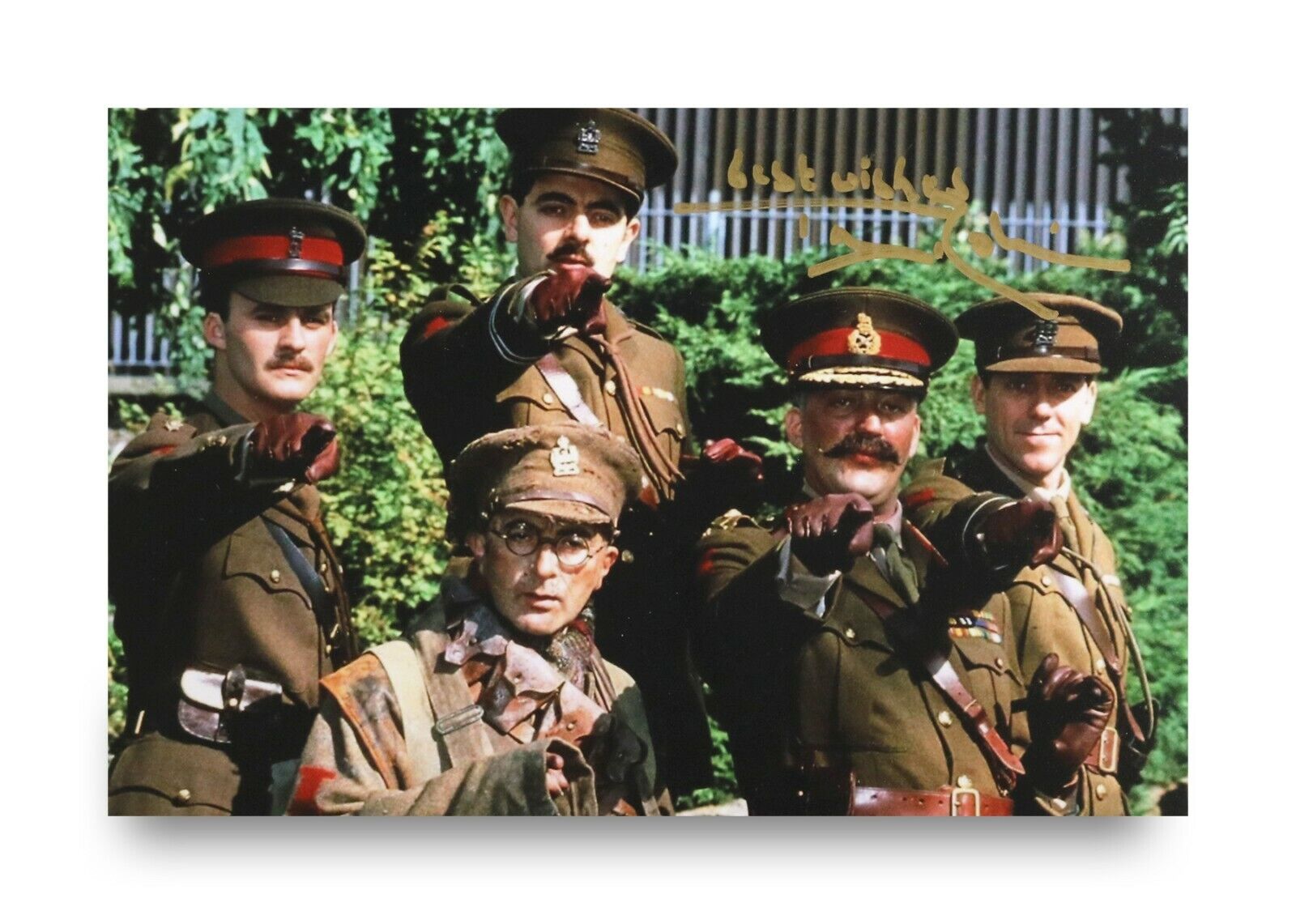 Sir Tony Robinson Signed 6x4 Photo Poster painting Blackadder Goes Forth Baldrick Autograph +COA