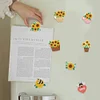 8pcs DIY Sunflower Diamond Painting Acrylic Fridge Magnet