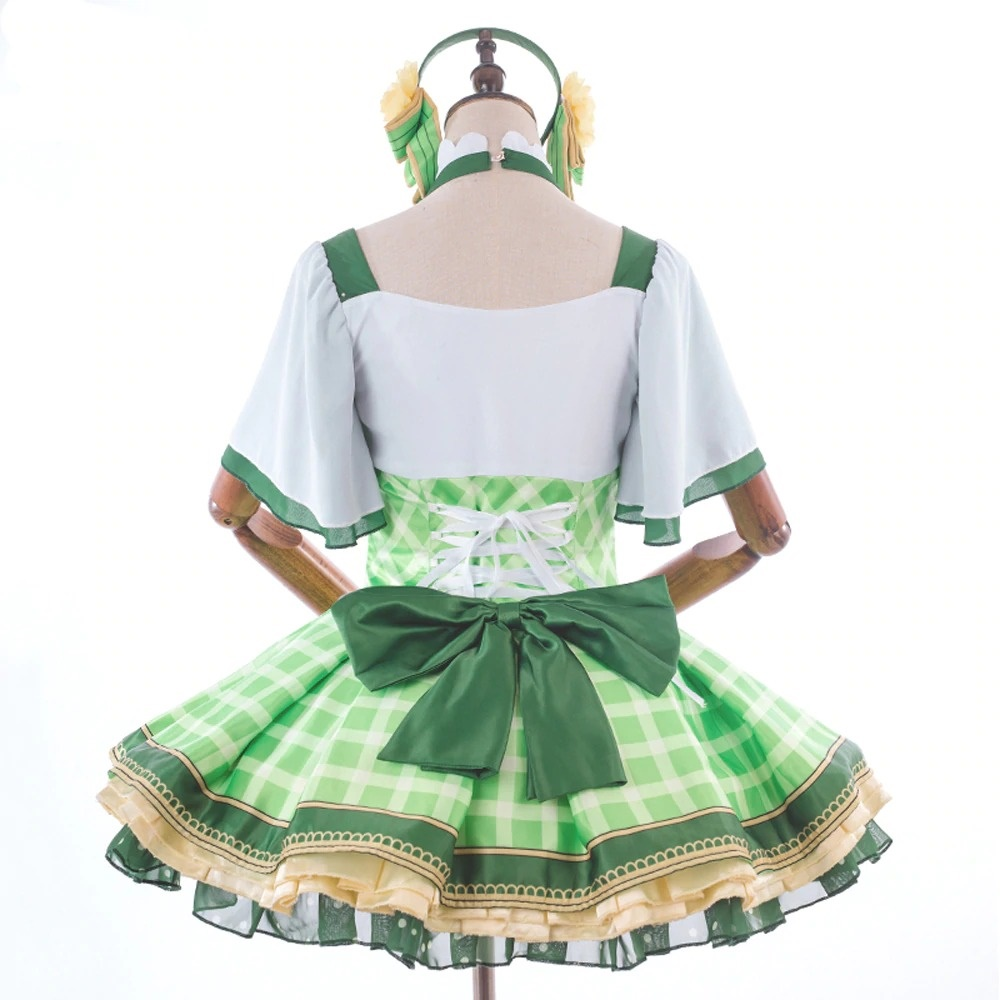 Lovelive School Idol Project Hanayo Koizumi Dress Cosplay Costume