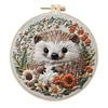 4 Set Hedgehog Series- Embroidery Kits