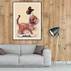 (5 Sizes) Tiger-Full Square Diamond Painting
