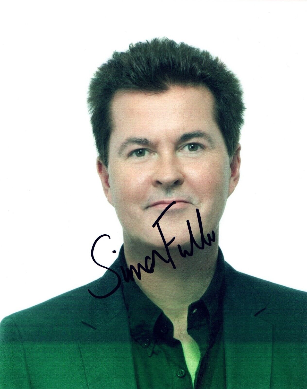 Simon Fuller Signed Autographed 8x10 Photo Poster painting AMERICAN IDOL Creator COA AB