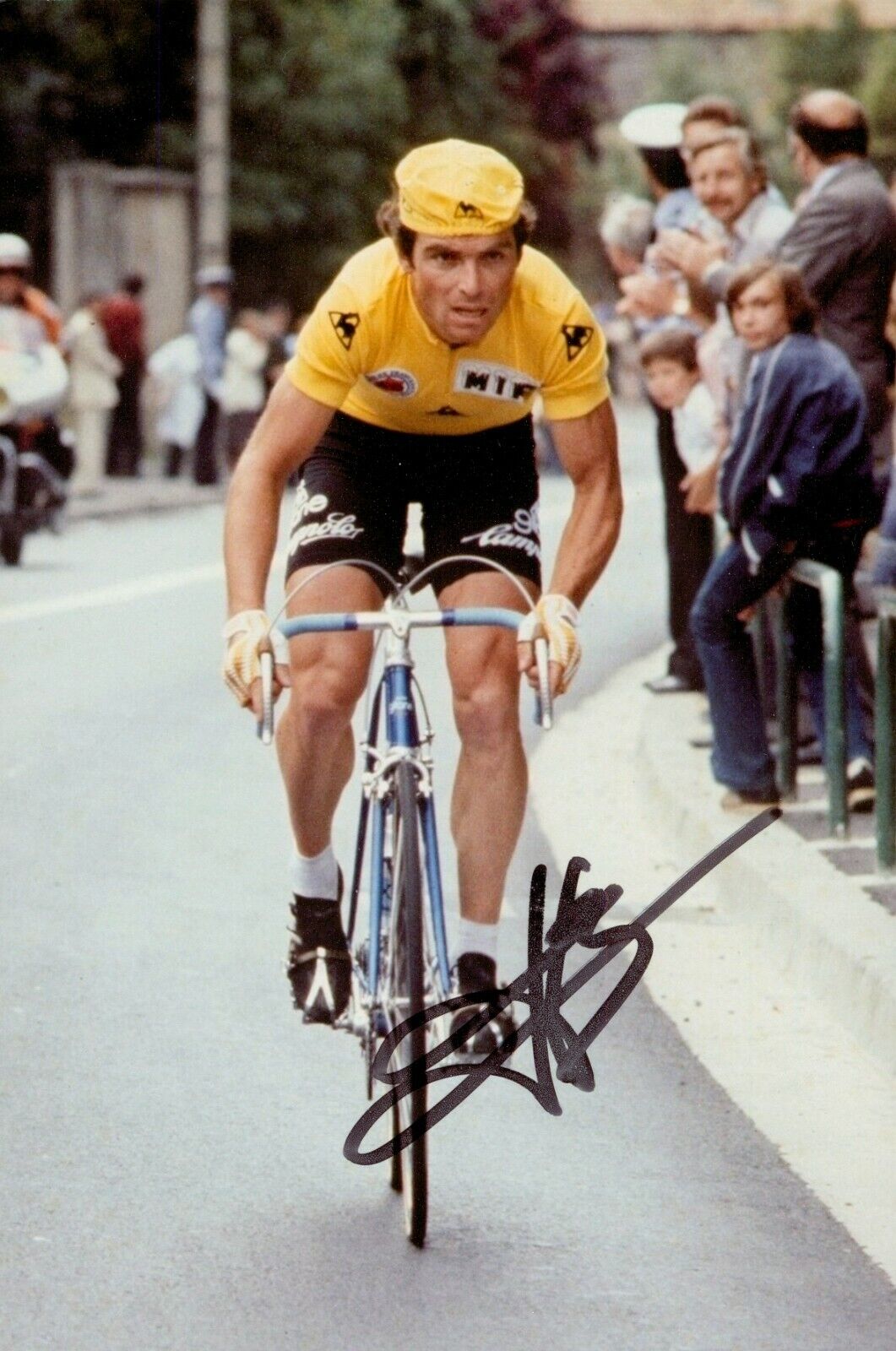 Bernard Hinault Hand Signed 6x4 Photo Poster painting Tour De France Autograph Memorabilia + COA