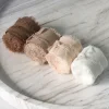 Plain Color Raw Edge Wedding Bouquet Gift Silk Wrapping Ribbon