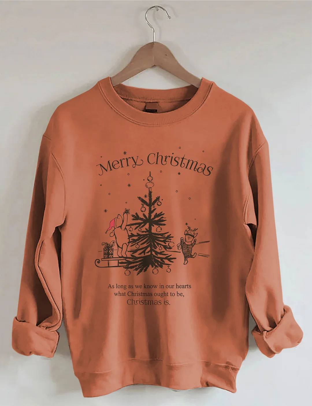 Winnie And Piglet Christmas Sweatshirt