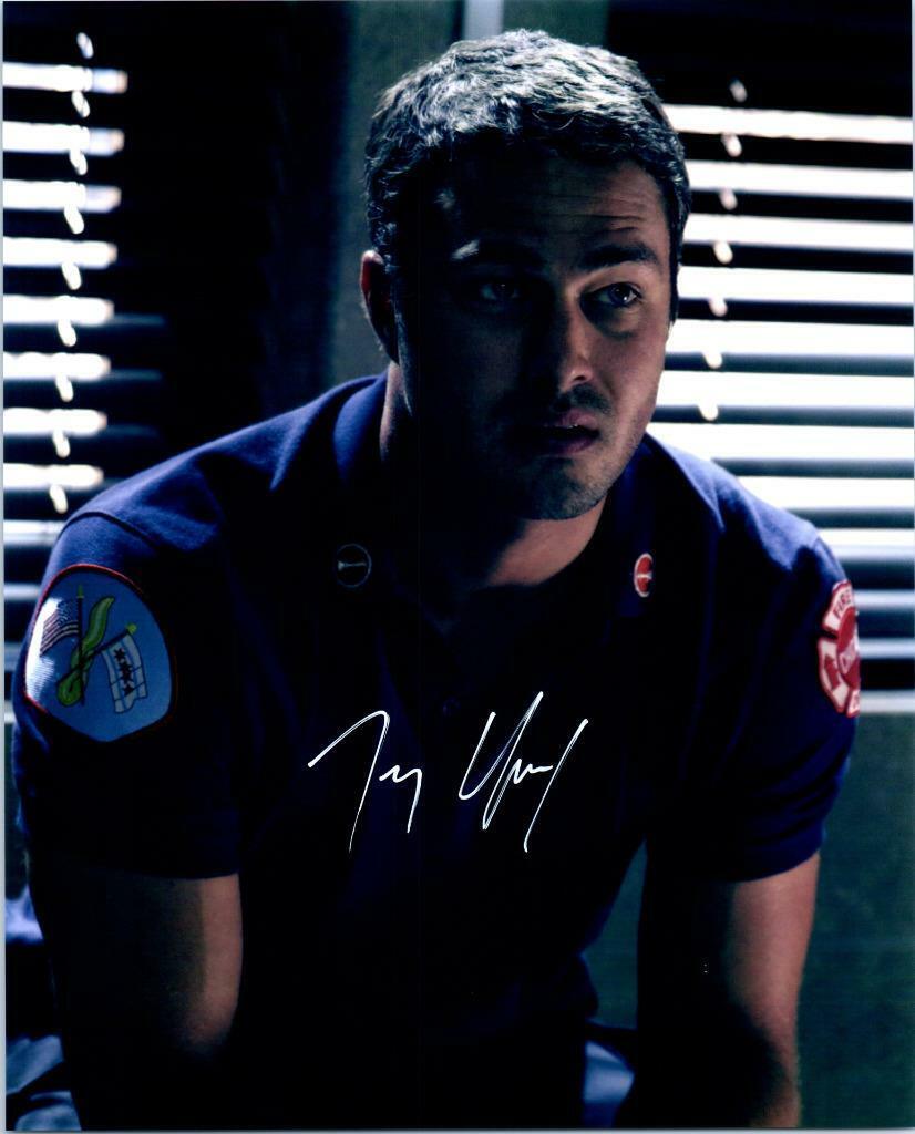 Taylor Kinney signed 8x10 Photo Poster painting Picture autographed Pic includes COA