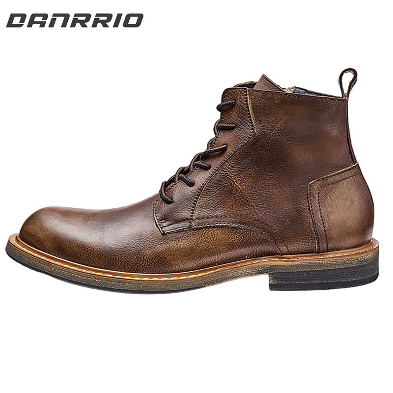 DANRRIO Handmade Retro British Style Martin Boots | Work Boots DANRRIO.COM DANRRIO