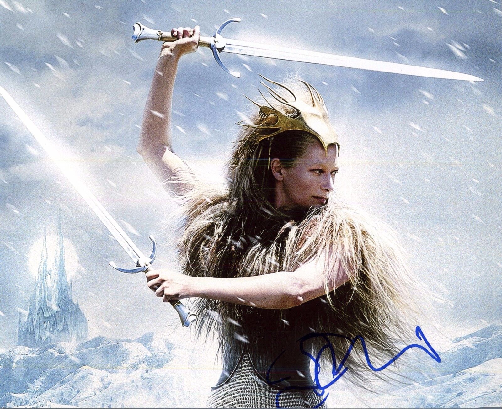 TILDA SWINTON Authentic Hand-SignedThe Chronicles of Narnia