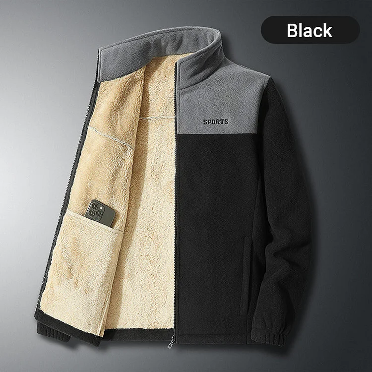 Men's Full Zip Warm Jacket