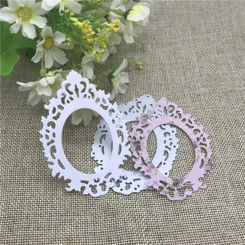 Lace frame Metal Cutting Dies Stencils For DIY Scrapbooking Decorative Embossing Handcraft Die Cutting Template