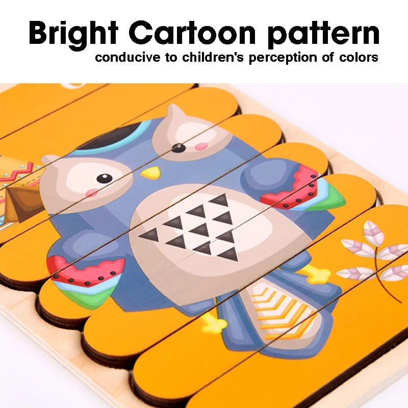 Montessori Double-Sided Puzzles