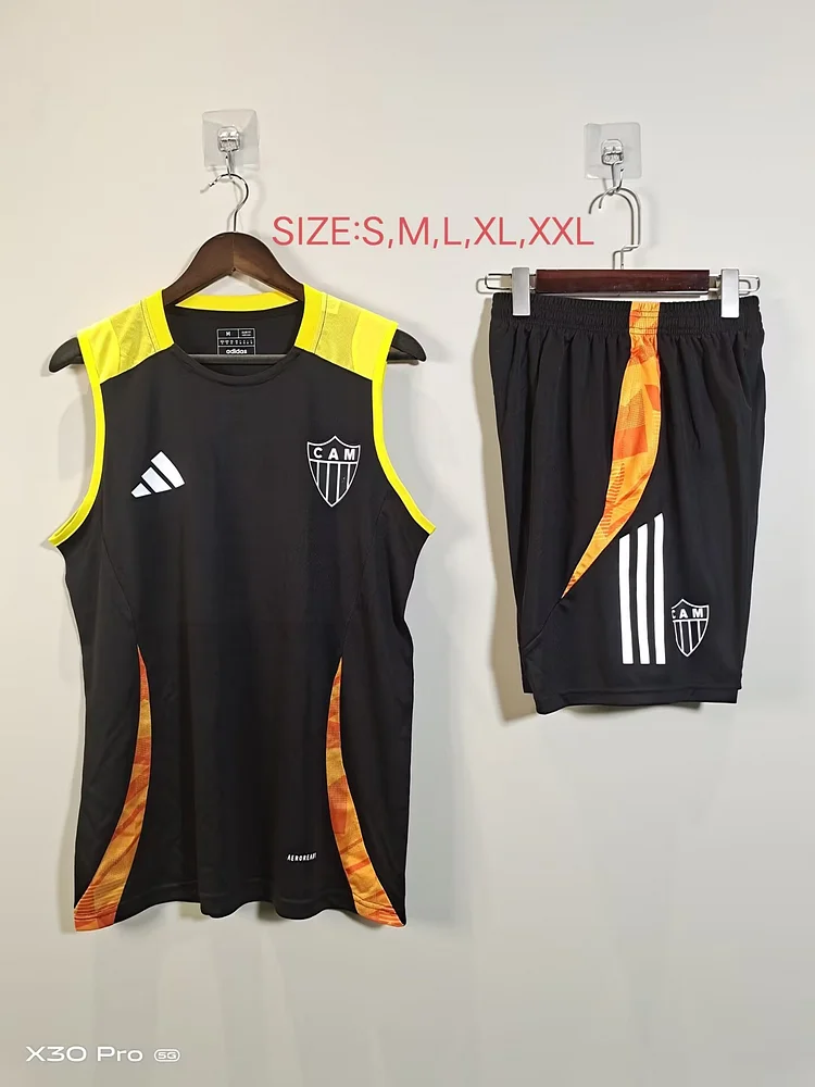 2025-26 Mineiro Atl&eacute;tico Training Vest - Adult Set