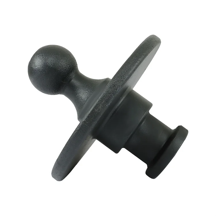 Kingpin to 2-5/16 inch Gooseneck Ball Adapter Hitch Towing Receiver Adapter
