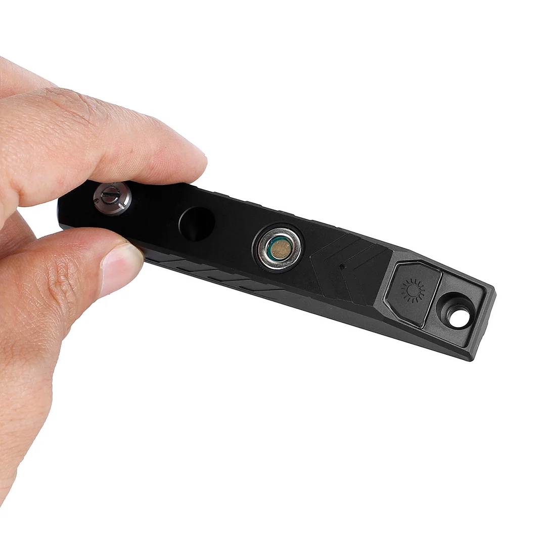 ohhunt® Green Laser Sight Compatible with M-Lok Rail Surface, Ultra Low-Profile Tactical Rifle Laser Sight with Magnetic Rechargeable