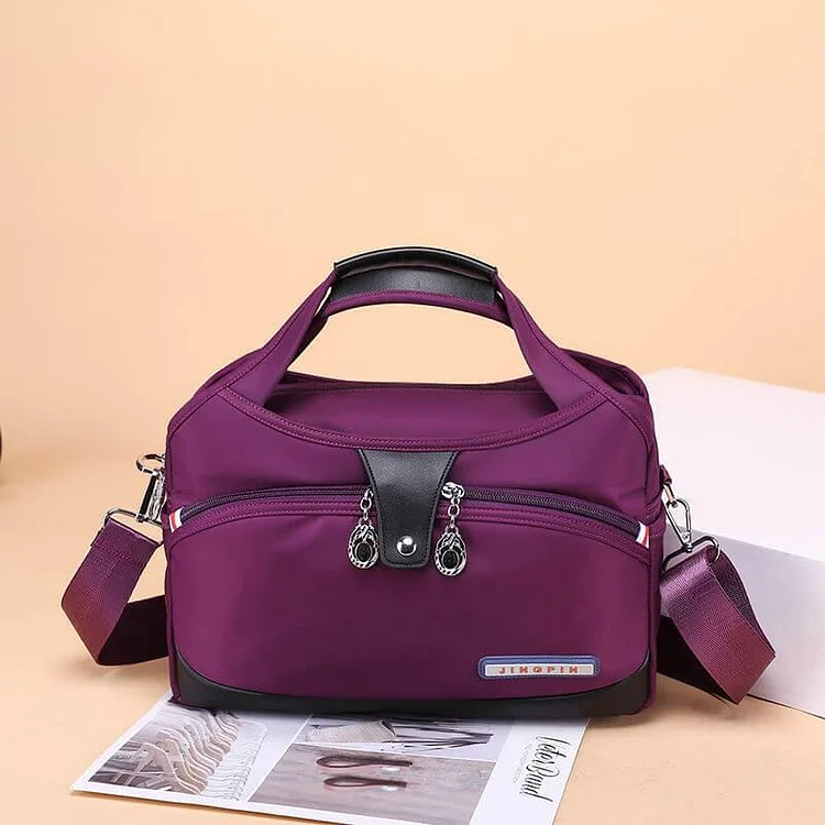 New Female 2021 Handbag nylon bag large-capacity canvas cloth shoulder bag-Annaletters