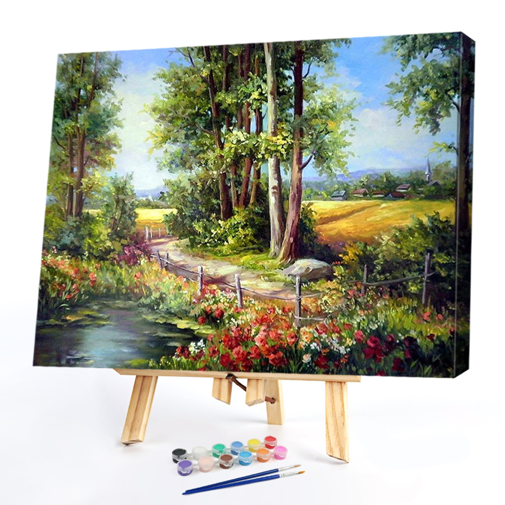 

50*40CM - Paint By Numbers - Scenery, 501 Original