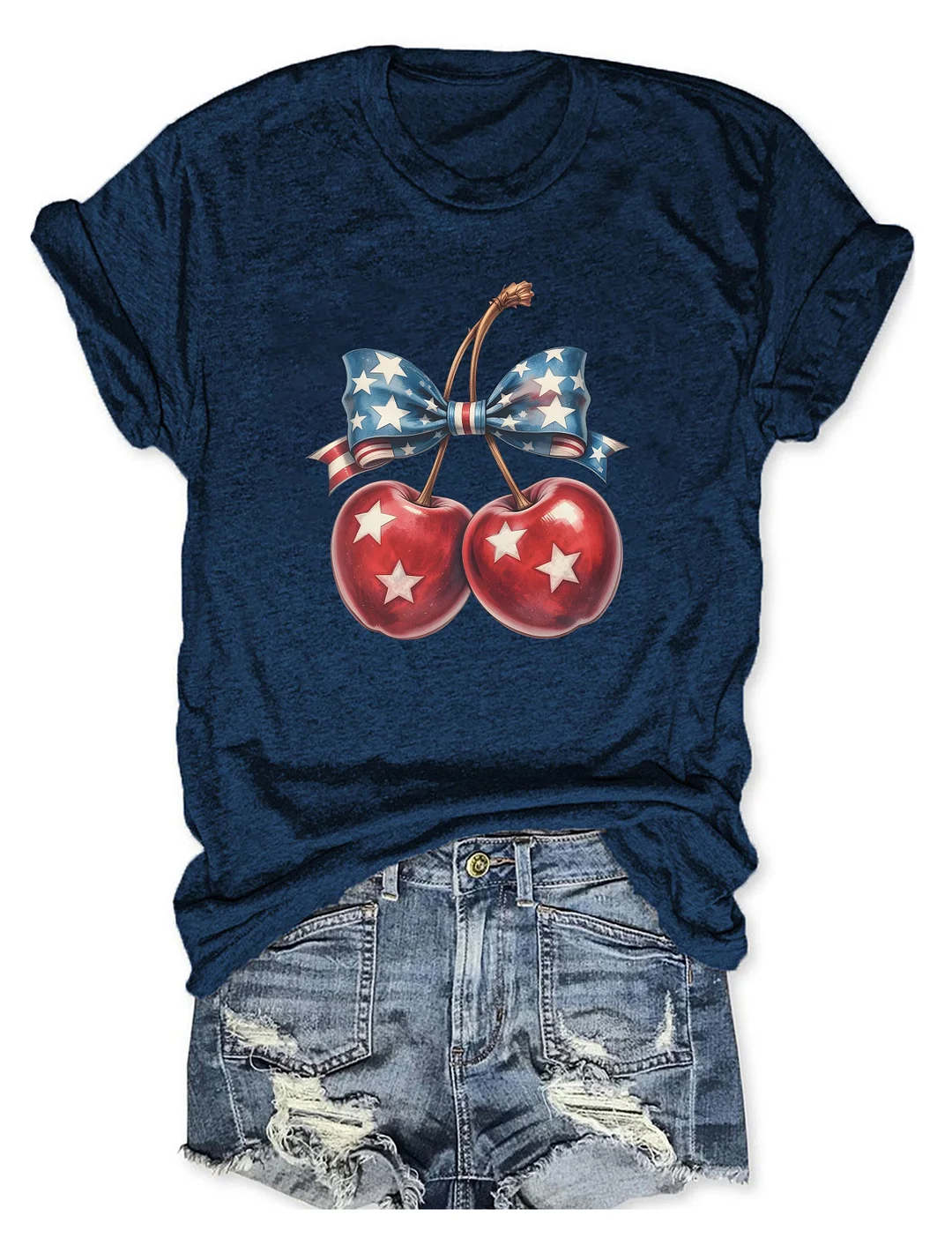 4th of July Cherry T-shirt