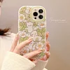 Cute Little Sheep Floral Soft Phone Case for iPhone 7-13