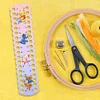 Cartoon Bear Embroidery Floss Row Line Board Cross Stitch Thread Holder