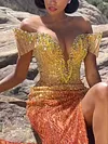 Asoebi Plus Size Elegant  Evening Dress-9