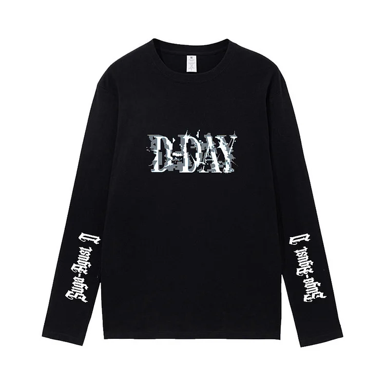 BTS SUGA Album D-DAY Long Sleeve Shirt