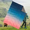 Outdoor Puffy Camping Blanket Waterproof Quilt for Traveling Picnic Beach Party
