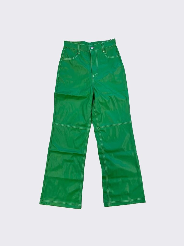 Poison Ivy Faux Leather Pants