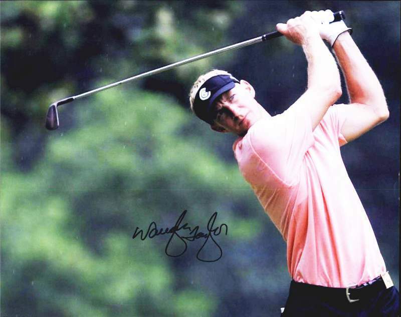 Vaughn Taylor authentic signed PGA golf 8x10 Photo Poster painting W/Cert Autographed A0015