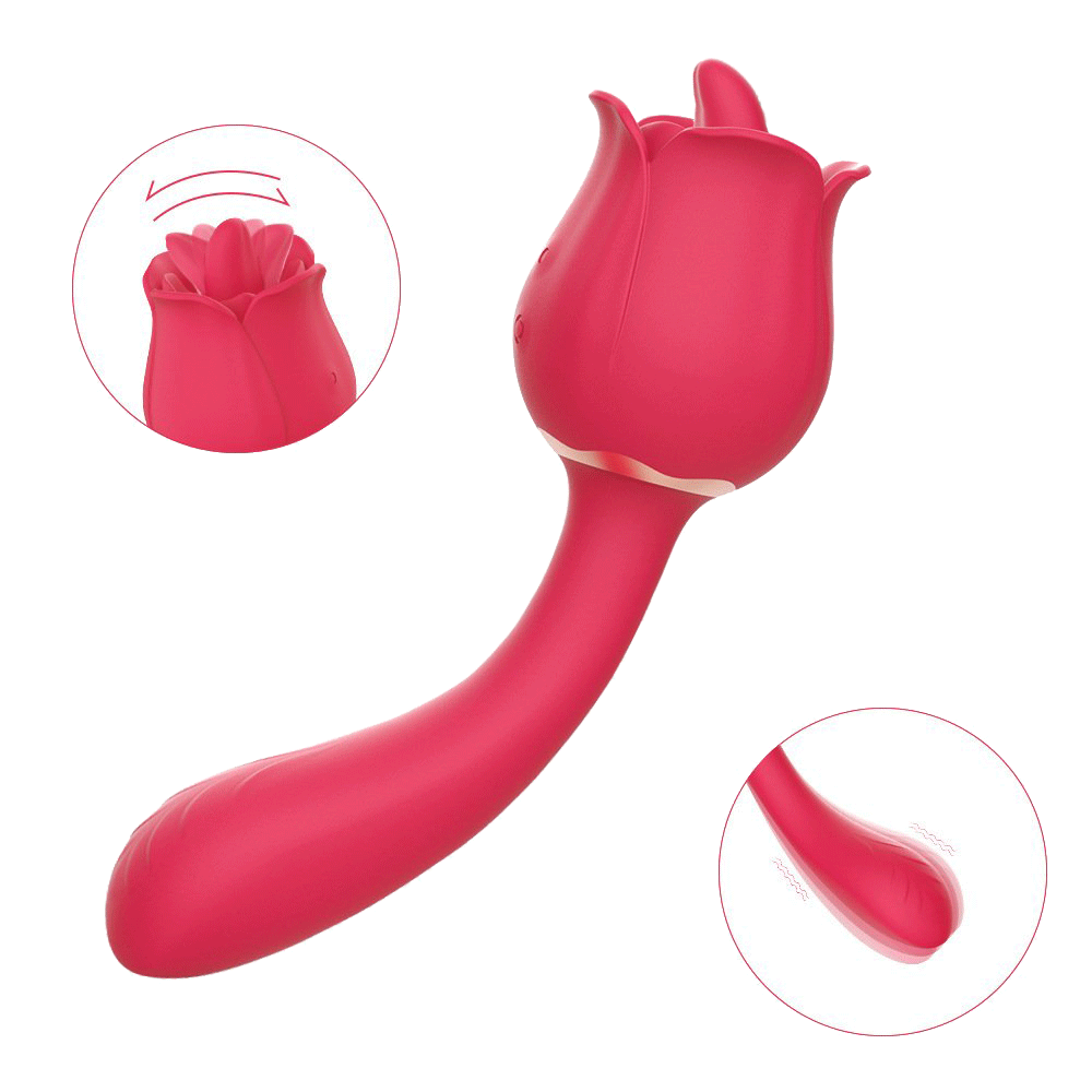 Rose Toy With Handle