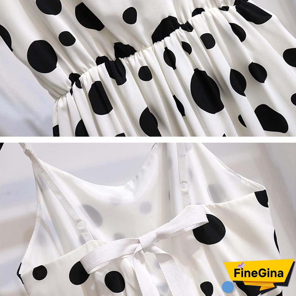 Blazer+Pokla Dots Cami Dress P10241