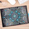 A5 5D Notebook DIY Part Special Shape Rhinestone Diary Book | Flower