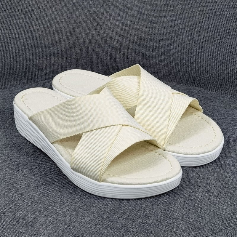 Women' Slippers Platform Casual Shoes Flats