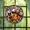 Diamond Painting 2D Flat Halloween Pumpkin Theme Pendant Home Wall Decoration