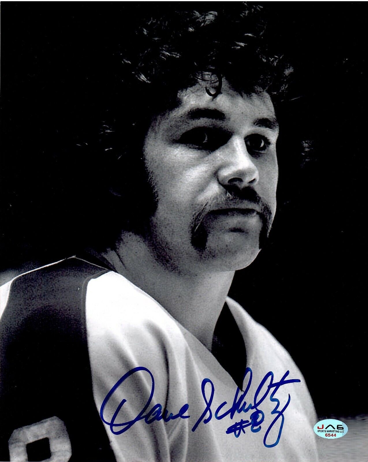 Dave Schultz autographed signed 8x10 Photo Poster painting NHL Philadelphia Flyers