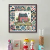【Limited Stock Sale】Colorful House-11CT Stamped Cross Stitch 50*50cm