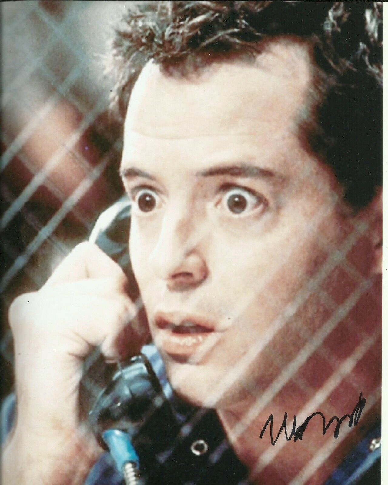 MATTHEW BRODERICK SIGNED YOUNG Photo Poster painting UACC REG 242