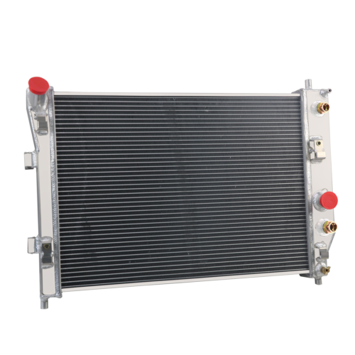 Alloyworks 4 Rows Aluminum Radiator for 2005-2013 Chevy Corvette C6 / SSR 6.0L 6.2L 7.0L C6 V8 28.5" W x 20.1" H