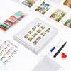 12pcs Flower Arch 5D DIY Square Drill Diamond Painting Kits for Adults Beginners Home Decor Diamonds Paintings Gem Art 5.91x7.09in